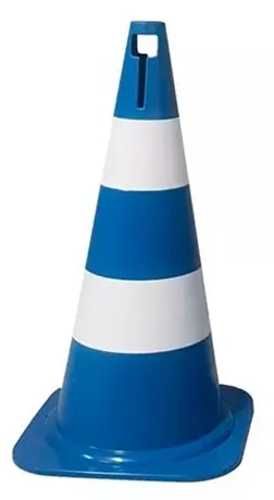Cones azuis