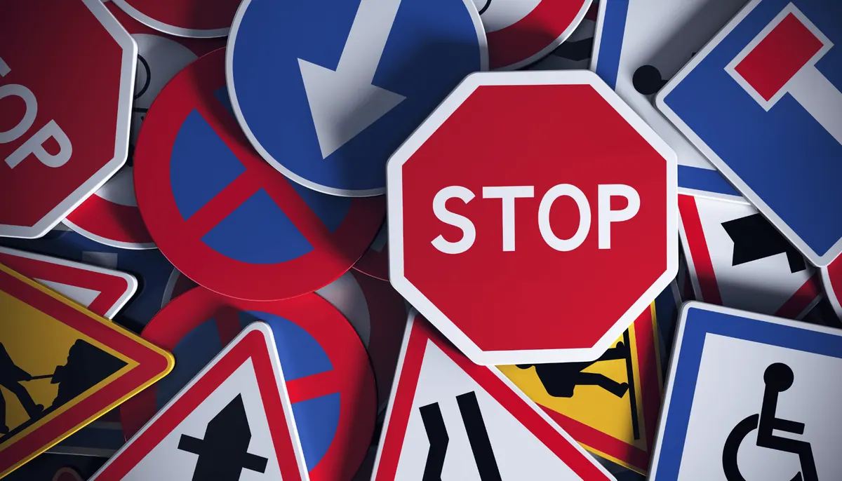 Cores das placas de trânsito: O que cada cor significa