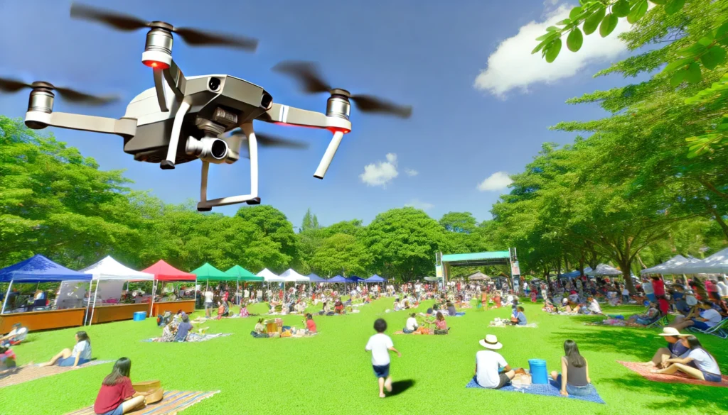 drone-para-monitoramento-aereo-de-eventos