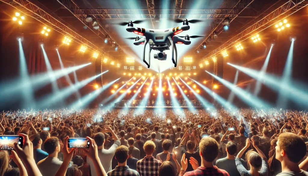 Locação de Drones para monitoramento aéreo para eventos