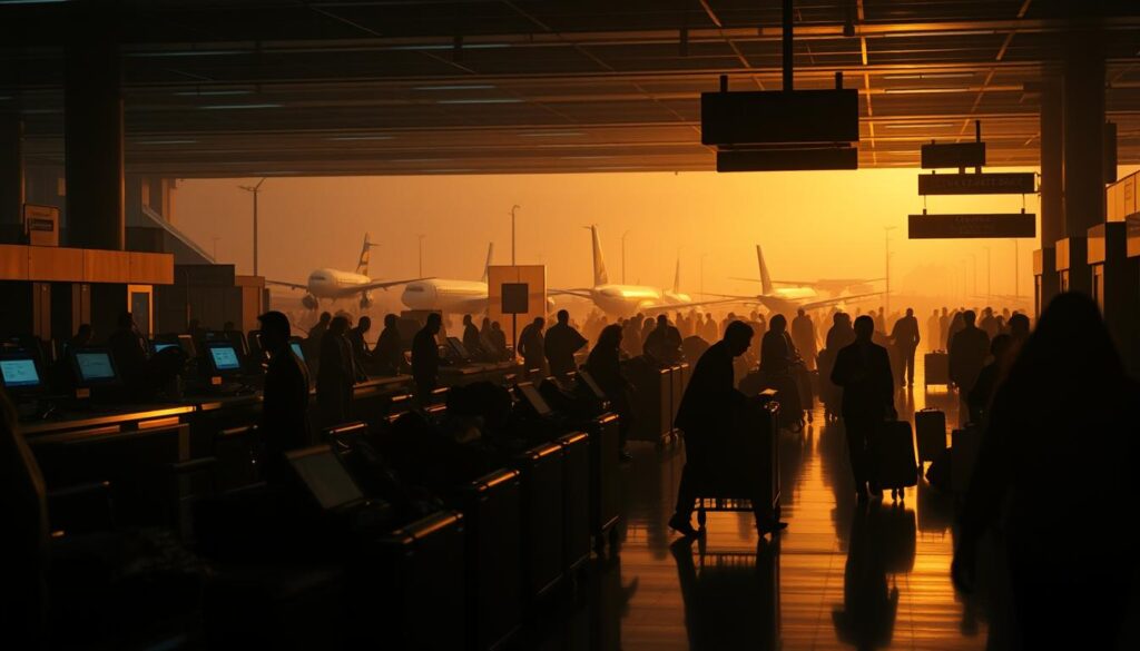 desafios logísticos nos aeroportos